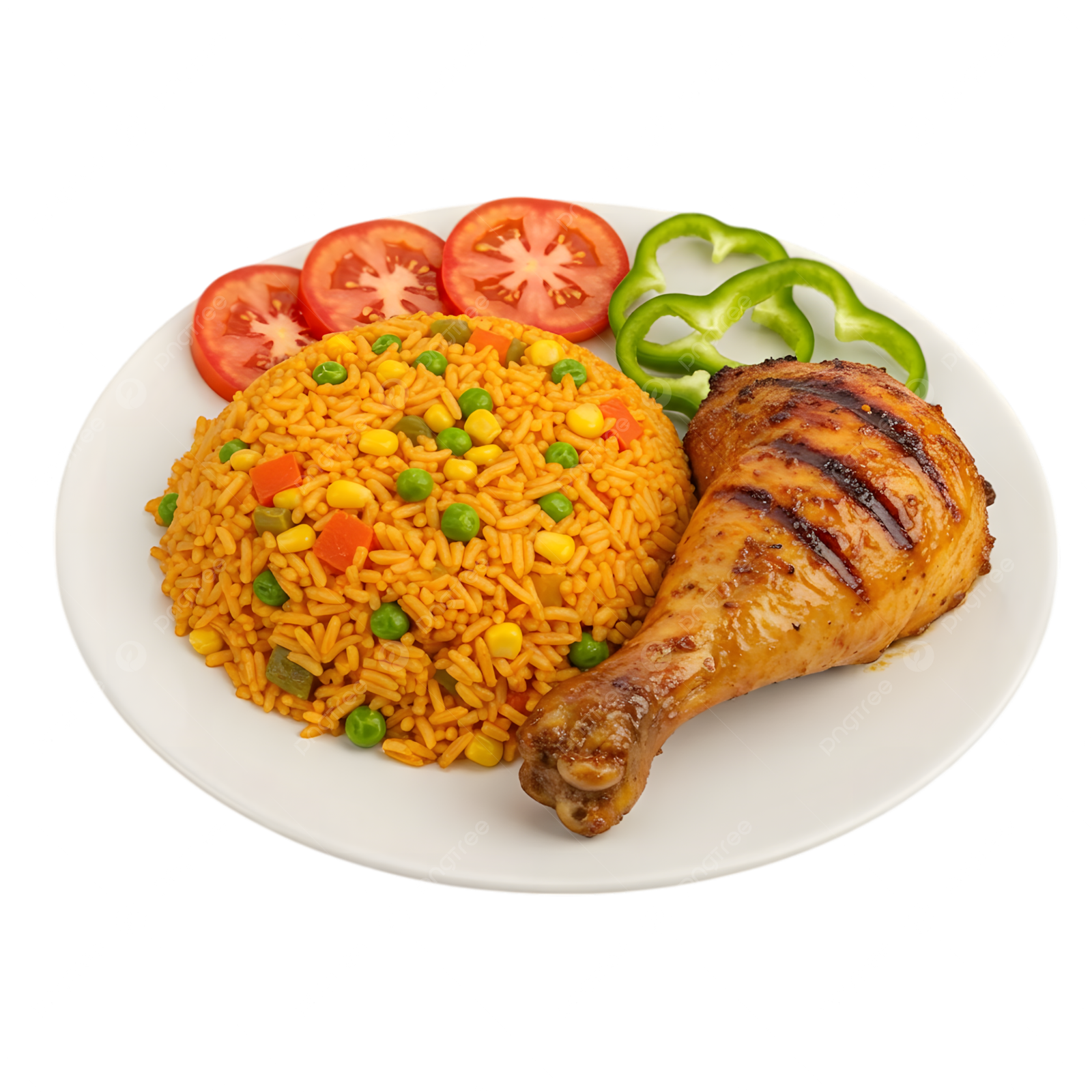 Fried Rice & Chicken